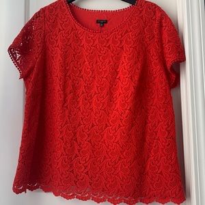 Womens lace Talbots top